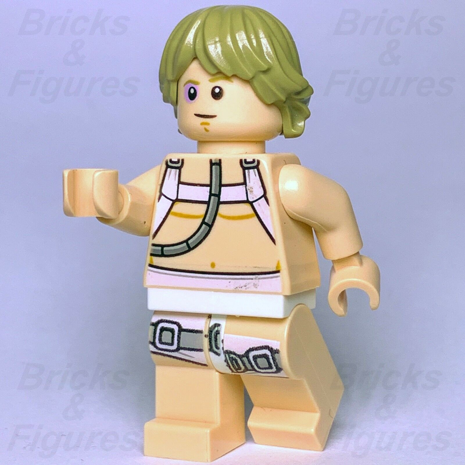 New Star Wars LEGO Luke Skywalker Jedi Padawan Bacta Tank Outfit Minifig 75203 - Bricks & Figures