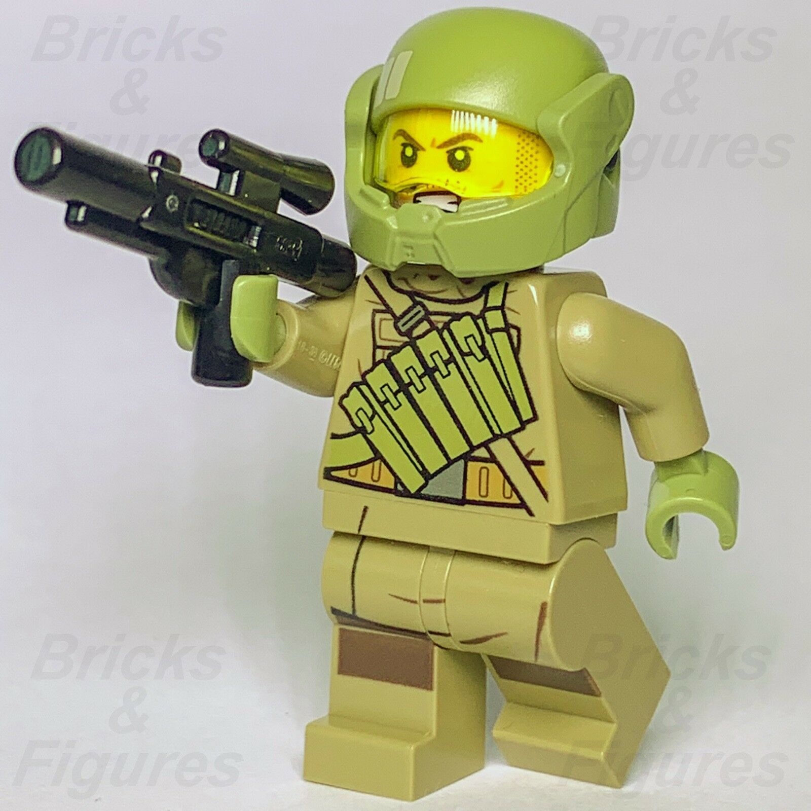New Star Wars LEGO Resistance Trooper Fighter The Last Jedi Minifigure 75202 - Bricks & Figures