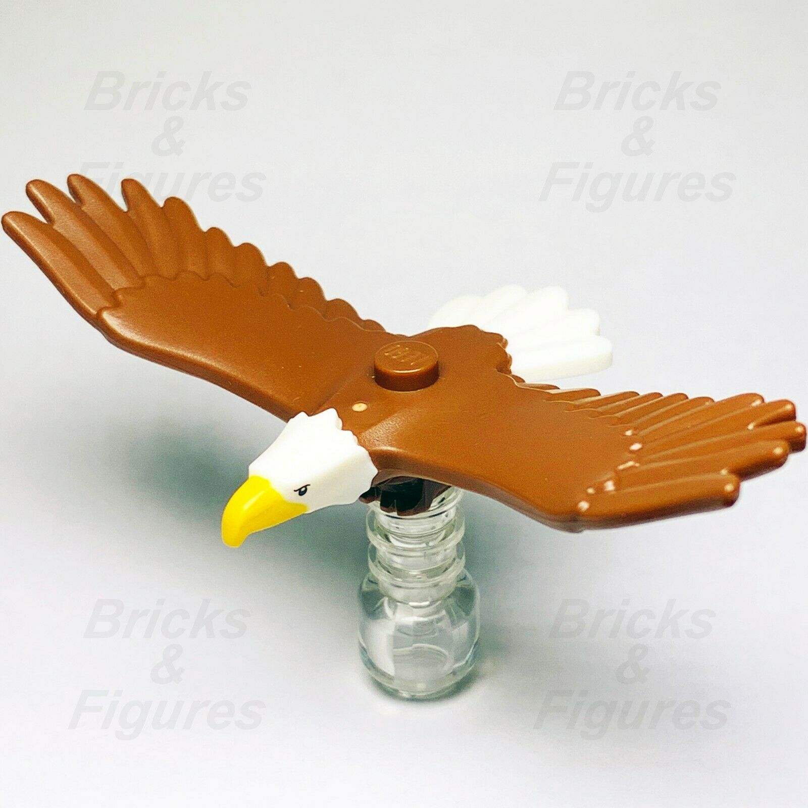 New Town City Recreation LEGO Bald Eagle Bird Animal from set 60202 Genuine - Bricks & Figures