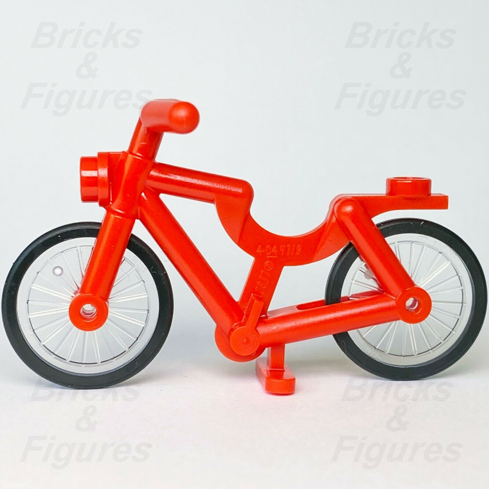 New Town City Recreation LEGO Red Bicycle with Wheels Sport Bike Genuine Parts - Bricks & Figures