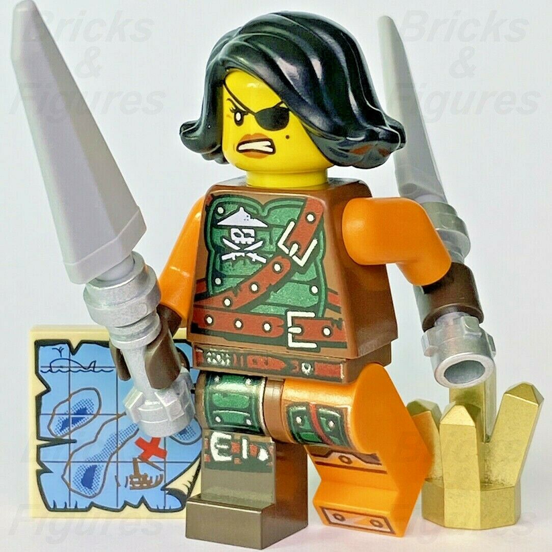 Ninjago LEGO Cyren Belt Outfit Pirate Skybound Minifigure 70593 891614 njo219 - Bricks & Figures