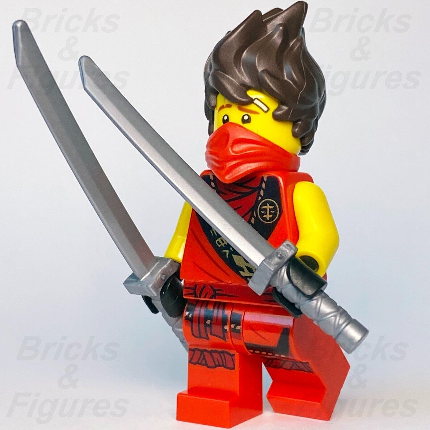 Ninjago LEGO Kai Minifigure Legacy Rebooted Red Ninja Minifig 71704 njo630 New - Bricks & Figures