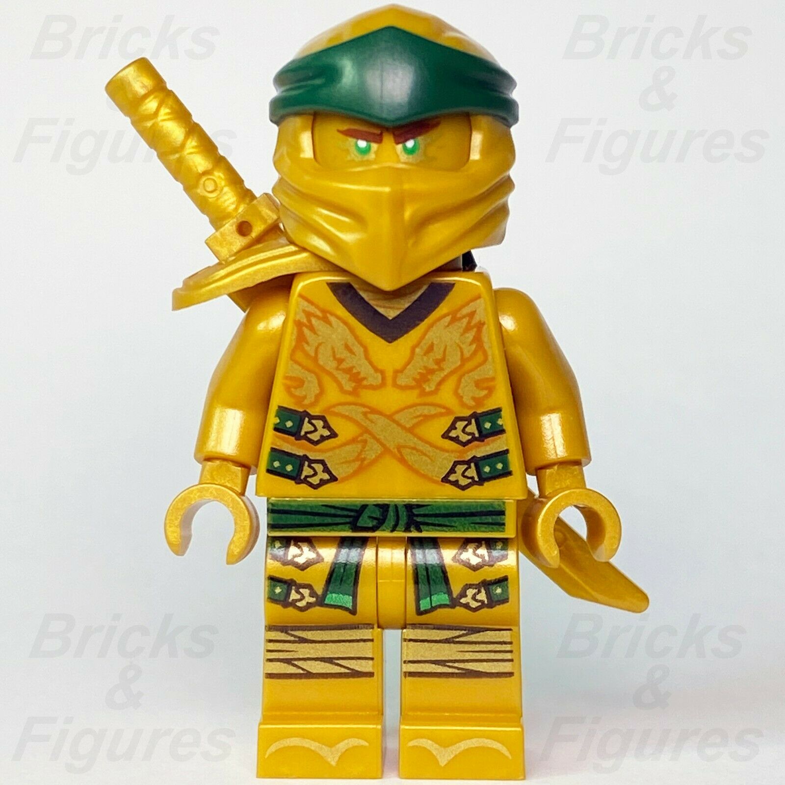 Ninjago LEGO Lloyd Garmadon Golden Ninja with Scabbard Legacy Minifigure 71702 - Bricks & Figures