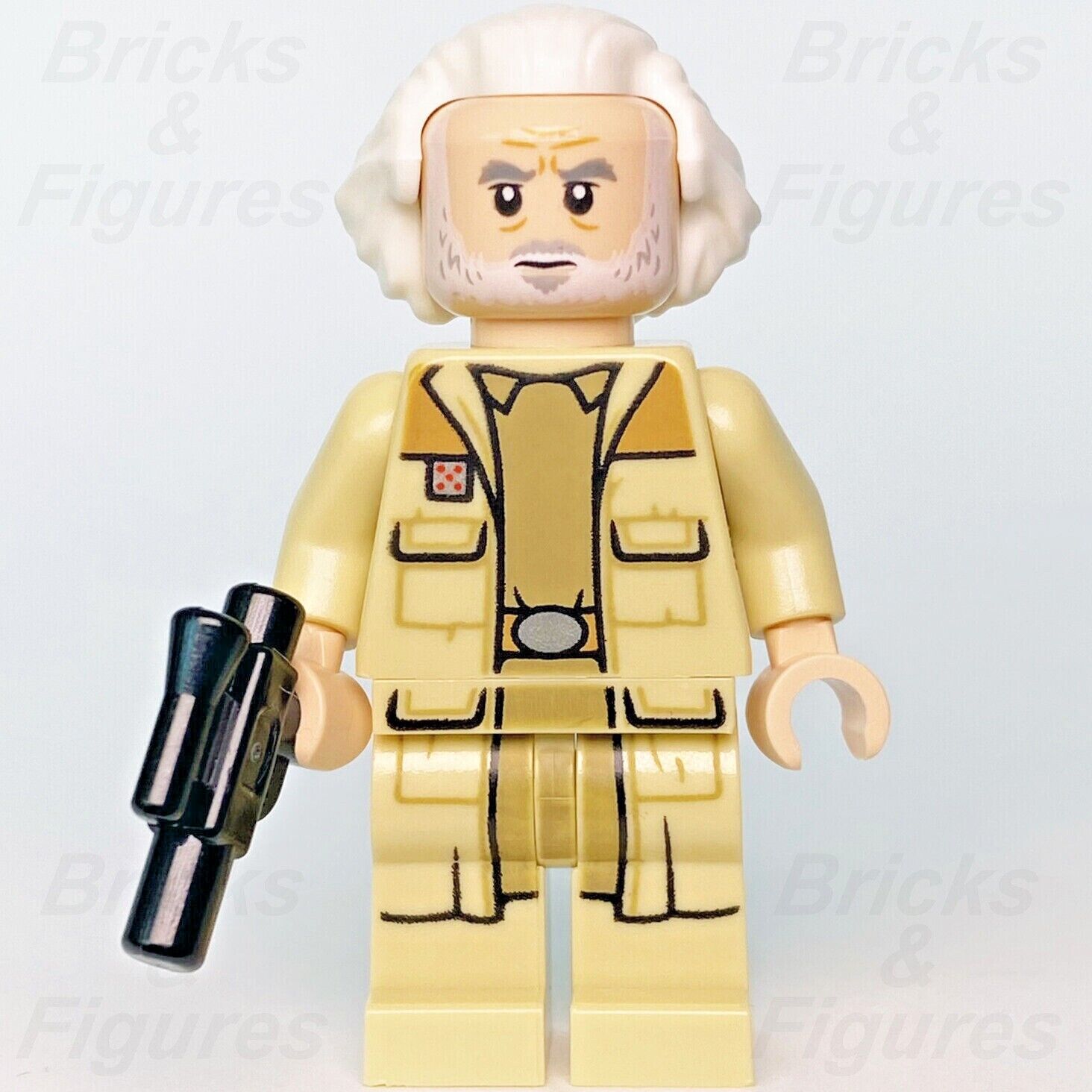 Star Wars LEGO General Jan Dodonna Rebel Leader Officer Minifigure 75301 sw1140 - Bricks & Figures