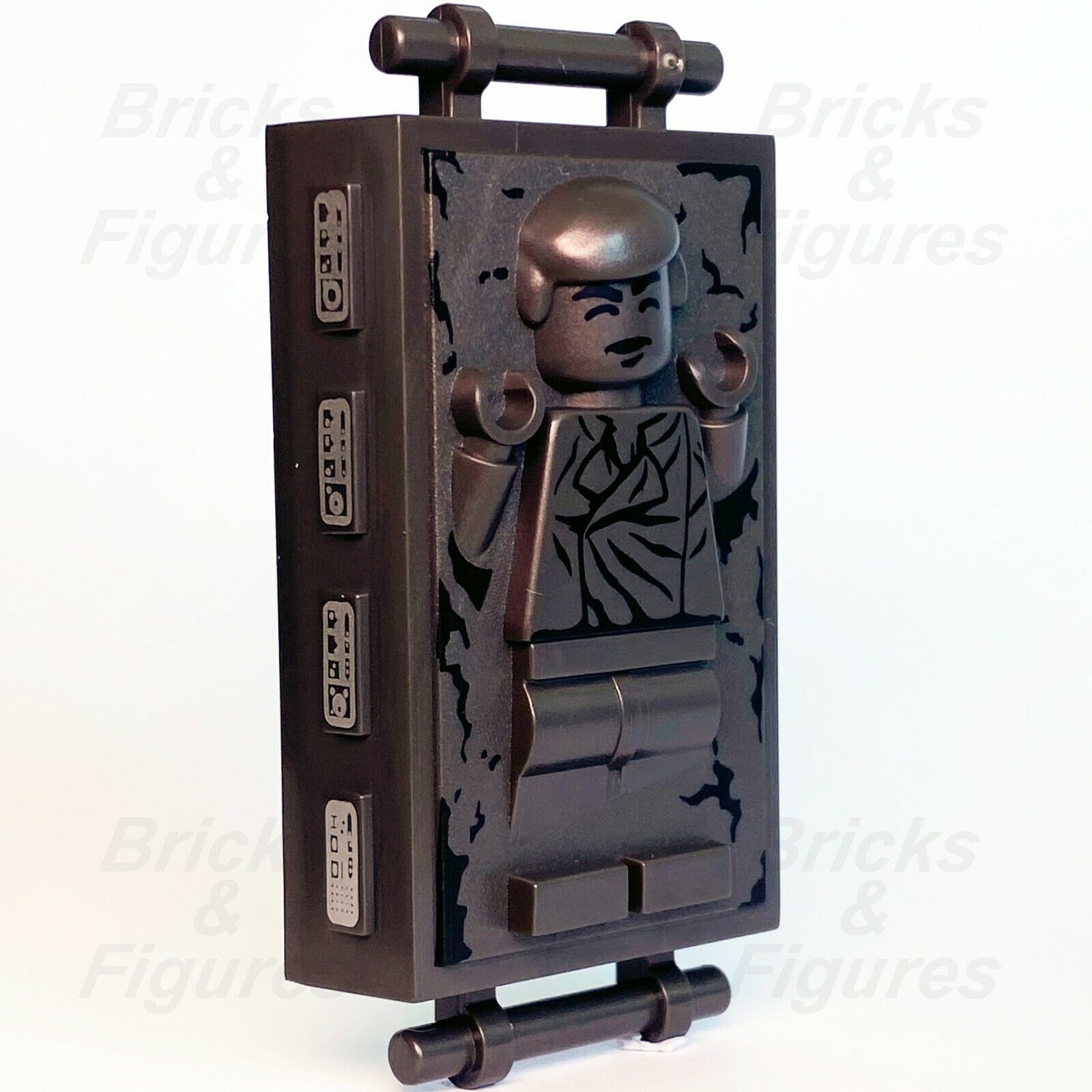 Star Wars LEGO Han Solo in Carbonite Minifigure Part 75222 75137 75243 75060 - Bricks & Figures