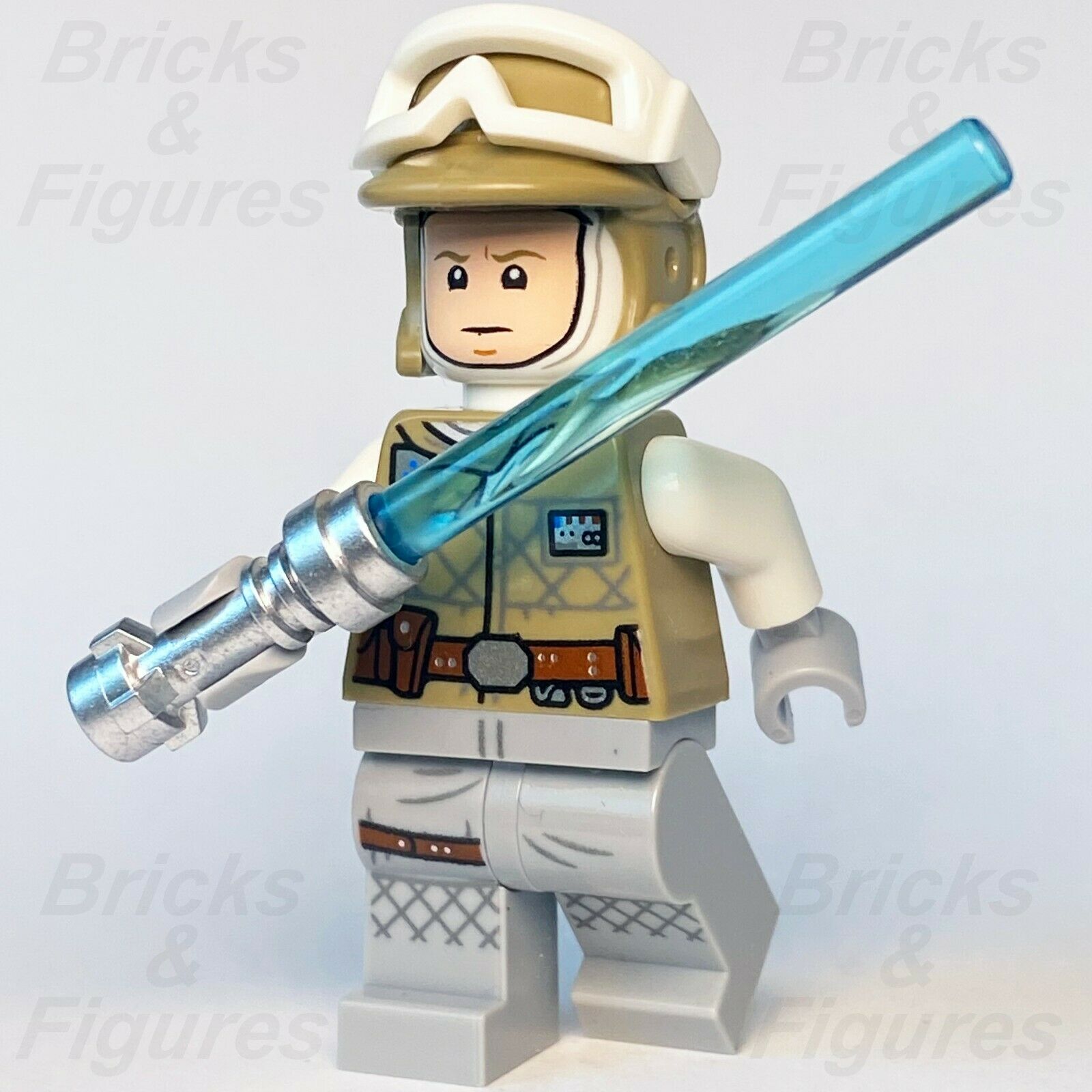 Star Wars LEGO Luke Skywalker Hoth Outfit with Balaclava Jedi Minifigure 75298 - Bricks & Figures