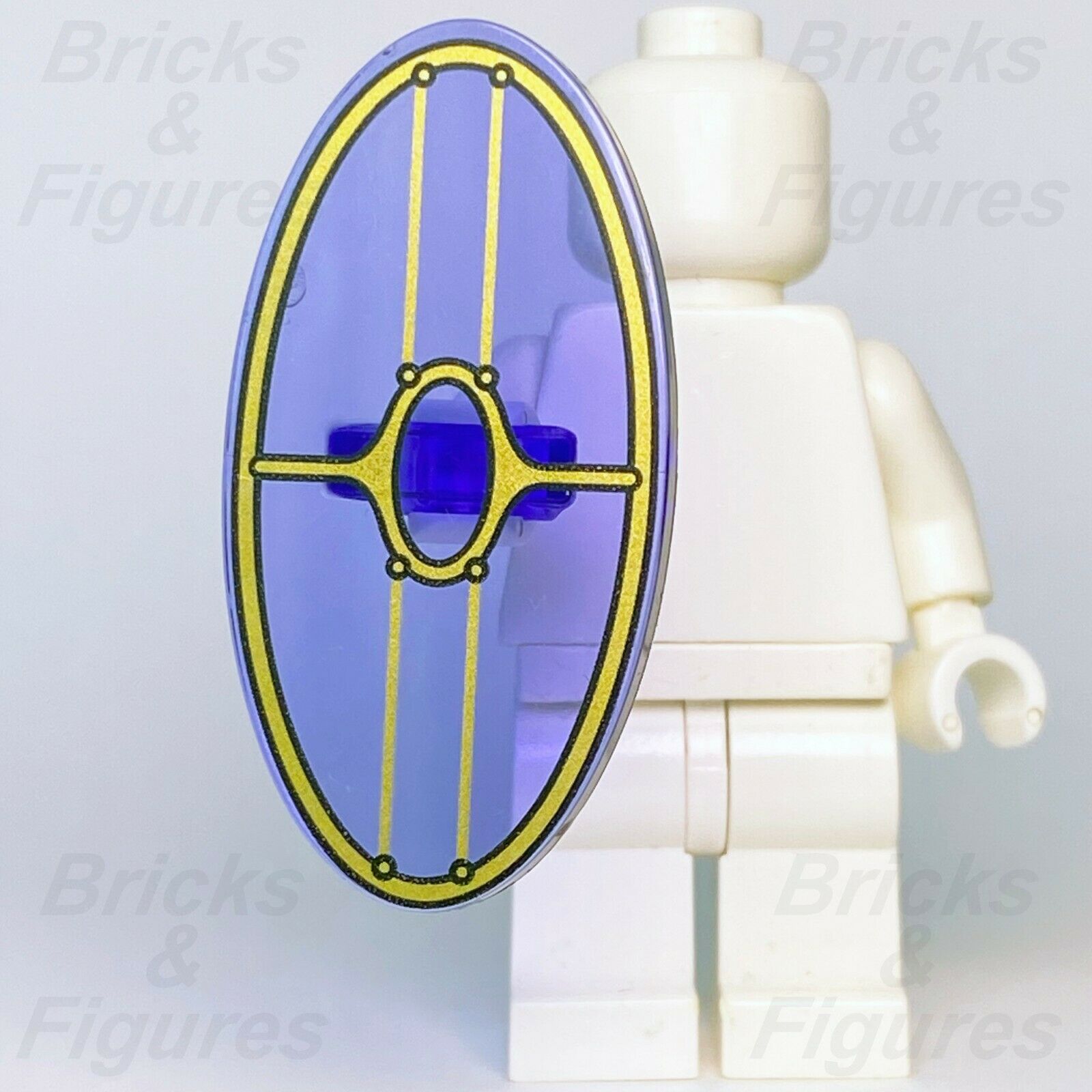 Star Wars LEGO® Naboo Gungan Shield Minifigure Weapon Part 75080 9509 75086 7929 - Bricks & Figures