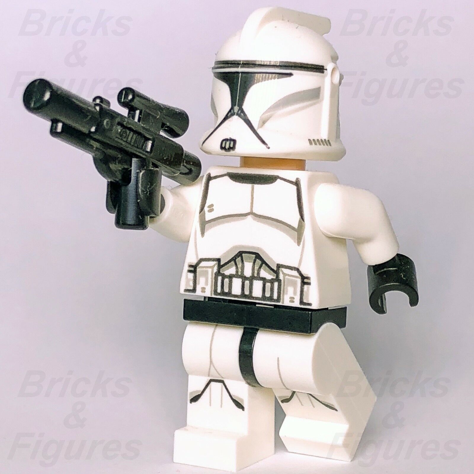 Star Wars LEGO Phase 1 Clone Trooper Attack of the Clones Minifig 75206 Genuine - Bricks & Figures