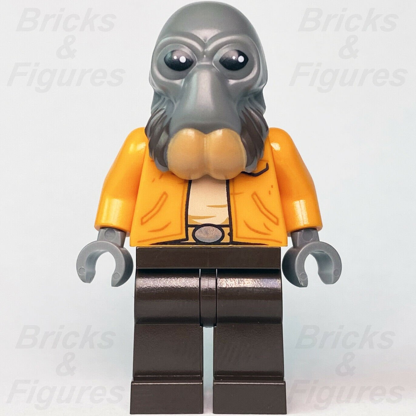 Star Wars LEGO Ponda Baba Aqualish Spice Smuggler A New Hope Minifigure 75290 - Bricks & Figures