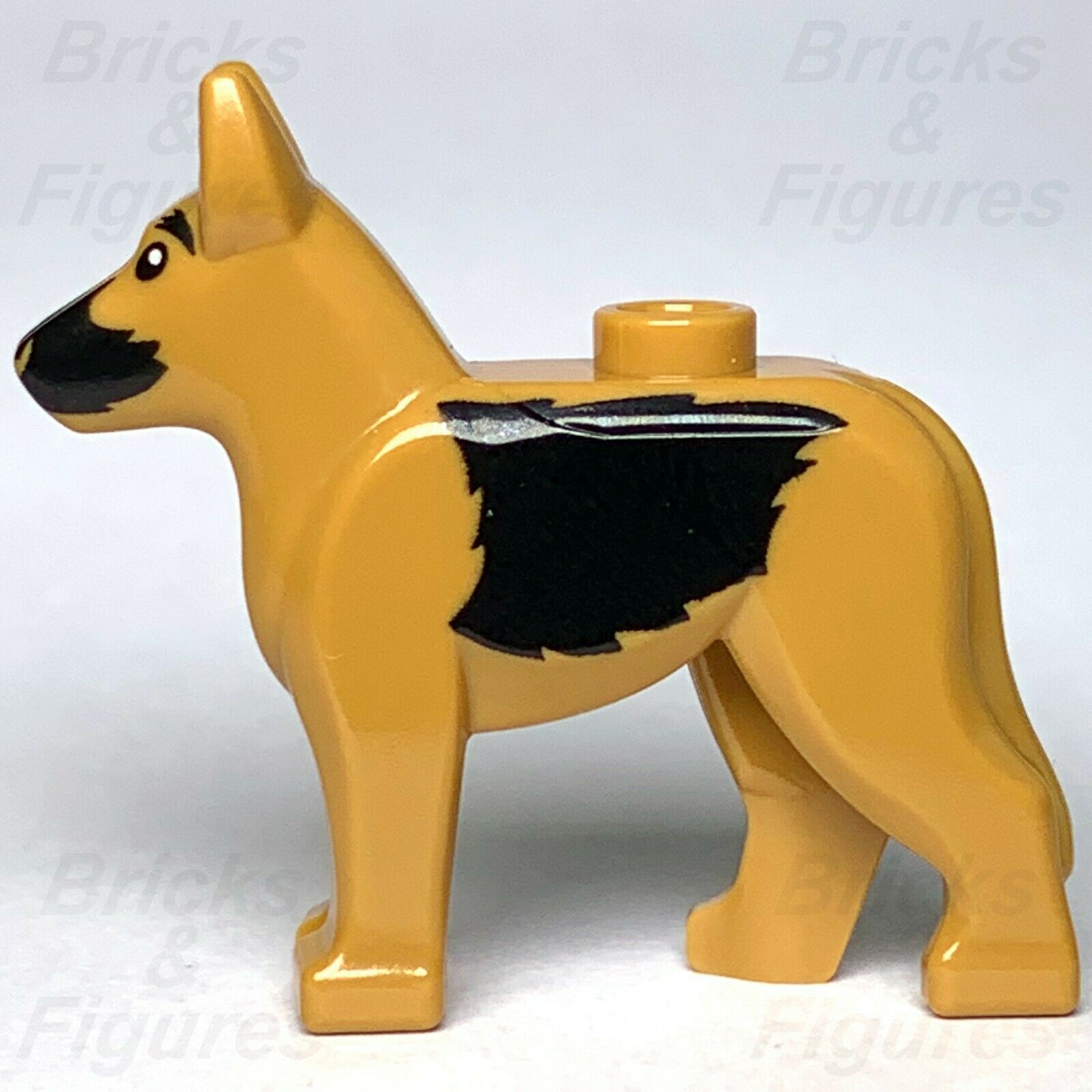 Town & City LEGO Alsatian German Shepherd Dog with Black Pattern Animal 60134 - Bricks & Figures