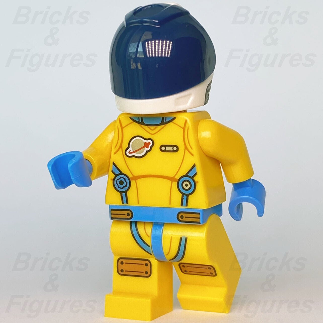 Town City LEGO Lunar Research Astronaut Male Space Port Minifigure 60350 New - Bricks & Figures