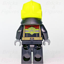 Town City LEGO Sarah Feldman Firewoman Firefighter Fire Minifigure 60321 New - Bricks & Figures